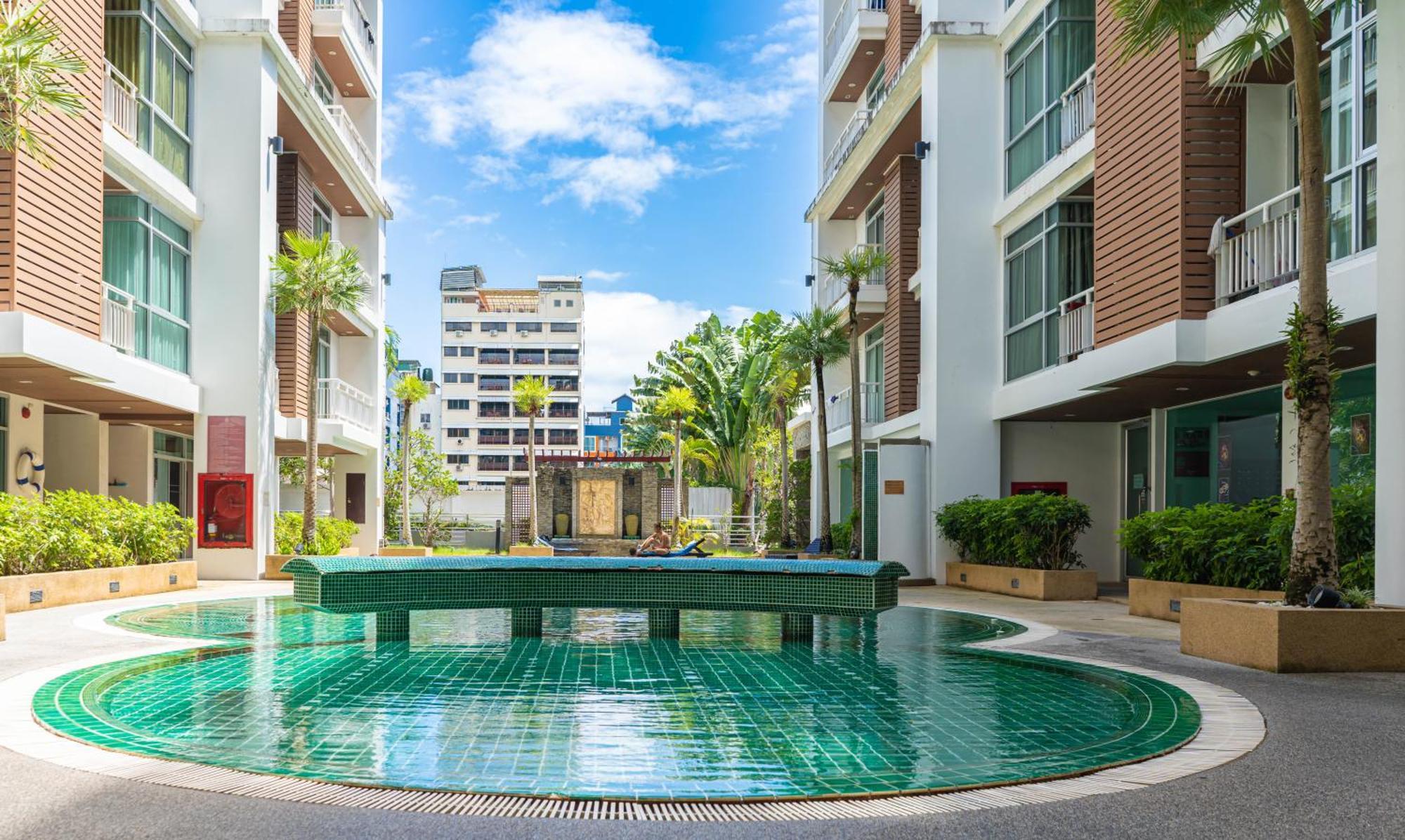 Recently Renovated Pool View Apartment In Modern Complex Patong Exteriör bild